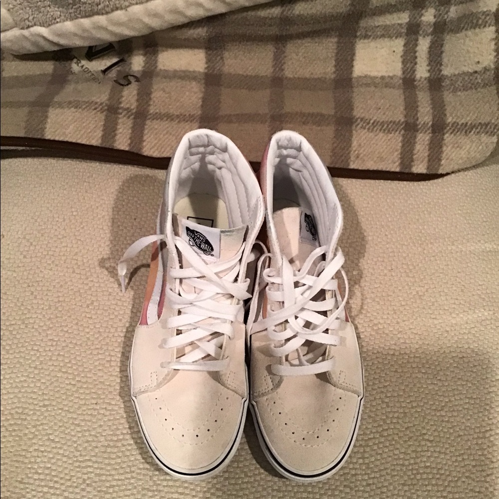 Vans high top sneakers